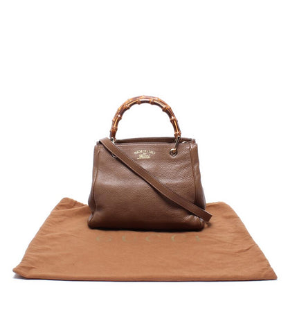 グッチ 2wayハンドバッグ ショルダーバッグ 斜め掛け バンブー 336032 520981 レディース GUCCI