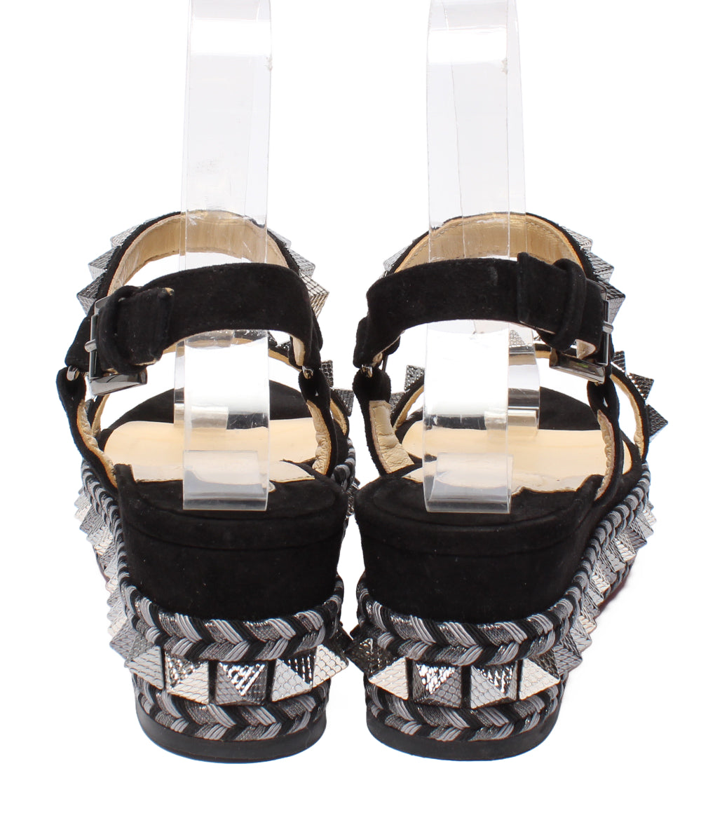 Christian Louboutin カタクロウ 35 スタッズ サンダル Christian Louboutin サンダル スタッズ ウェッジソール カタクロウ