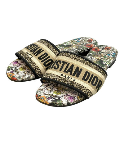 Christian Dior フラットサンダル レディース SIZE 34 22(cm) クリスチャンディオール