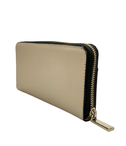 美品 Kate Spade ラウンドファスナー長財布 レザー WLR00120 レディース ケイトスペード