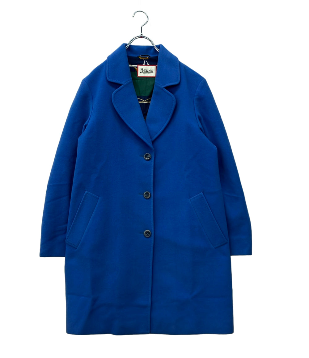 Herno チェスターコート 3B ブルカラー カシミア レディース SIZE 44 (L) ヘルノ