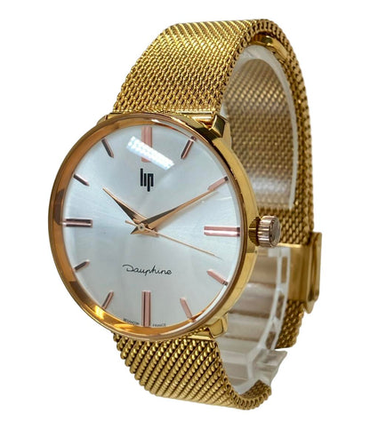 リップ 腕時計 クオーツ シルバー 6130 メンズ Lip