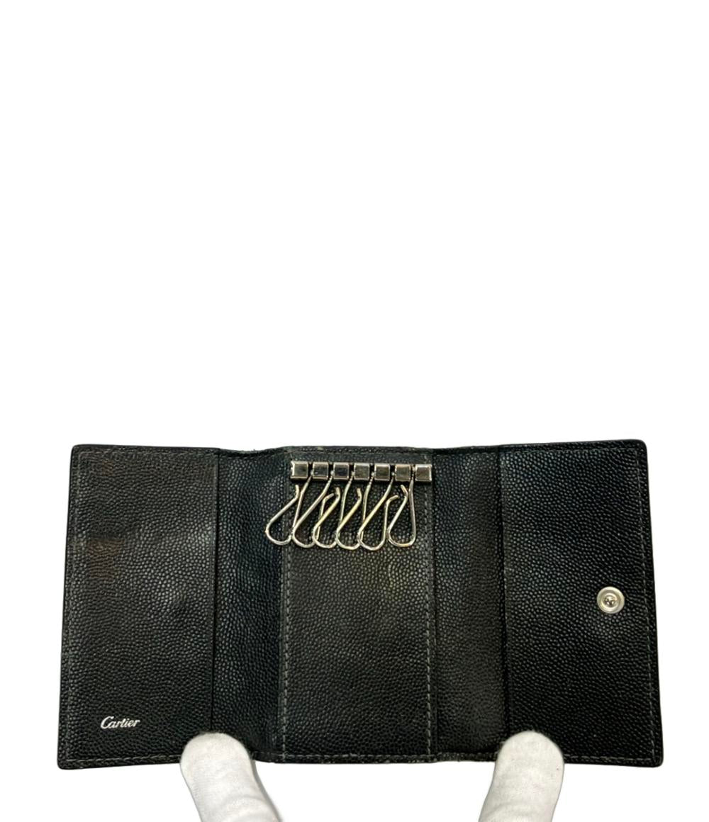 カルティエ 6連キーケース サントス ドゥ カルティエ L3000775 メンズ Cartier