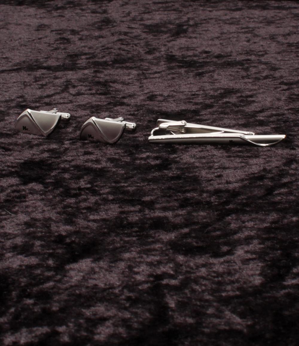 ヒロコ コシノ オム タイバー タイピン カフス 2点セット メンズ HIROKO KOSHINO HOMME