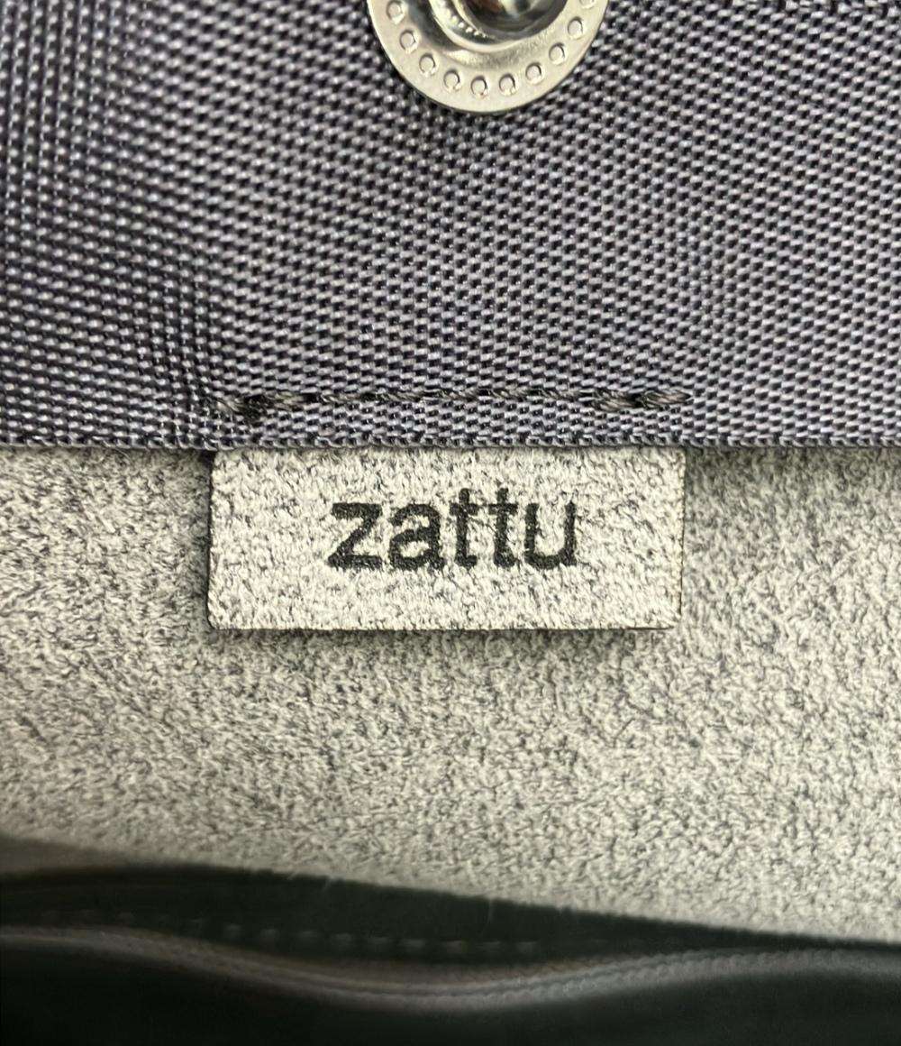 美品 zattu トートバッグ ショルダーバッグ 2WAY 斜め掛け スウェード レディース ザッツ