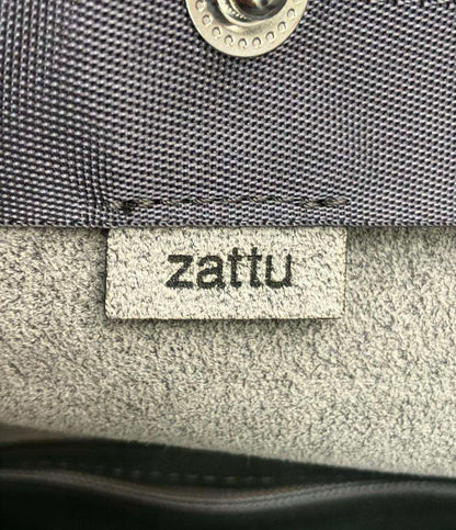 美品 zattu トートバッグ ショルダーバッグ 2WAY 斜め掛け スウェード レディース ザッツ