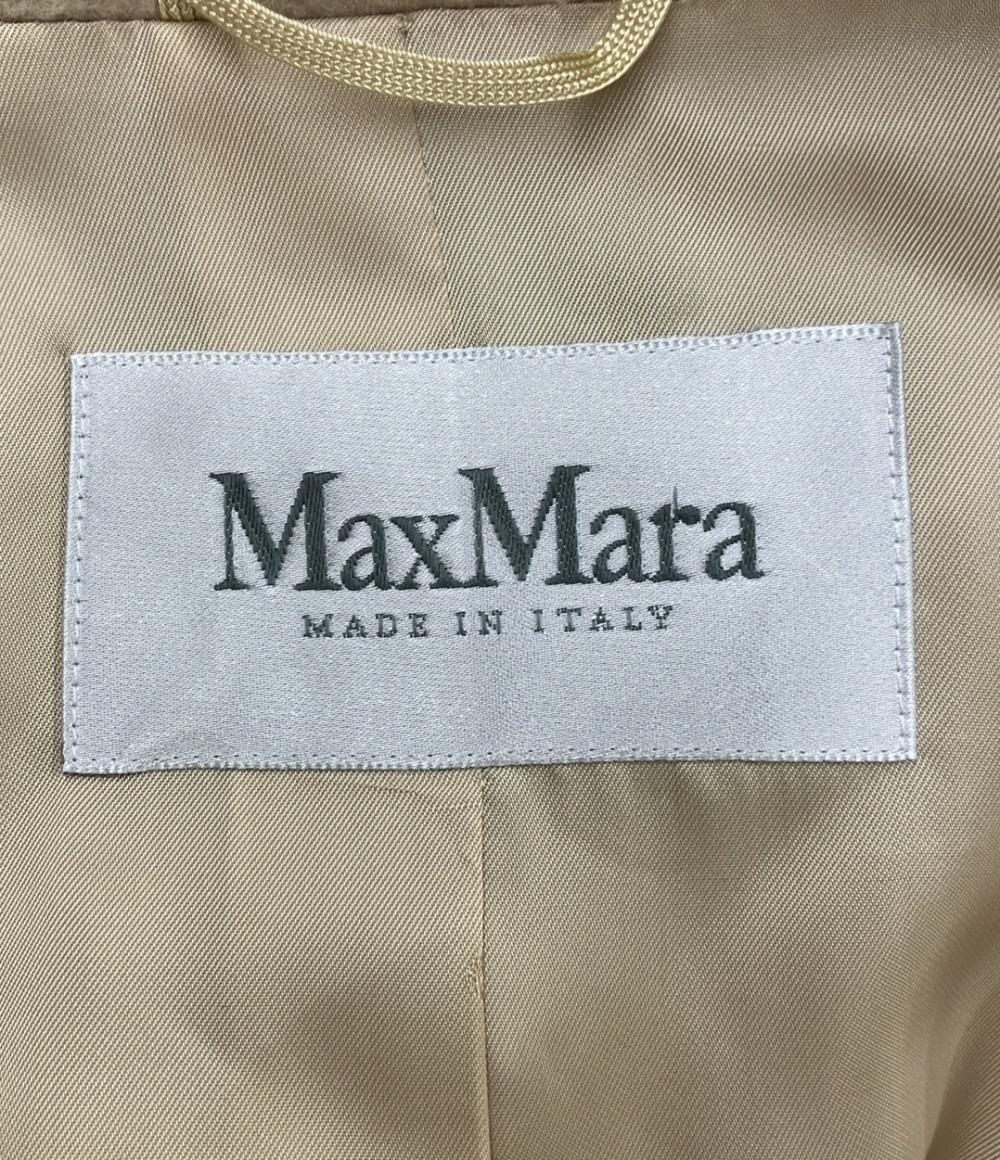 美品 MAX MARA ロングコート 42/201 レディース SIZE 36 (S) マックスマーラ