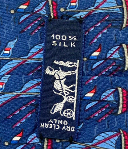 HERMES ネクタイ シルク 100% 7165 FA メンズ エルメス