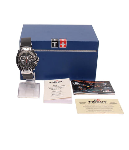 TISSOT 腕時計 アテネオリンピック2004記念モデル クオーツ ブラック メンズ ティソ