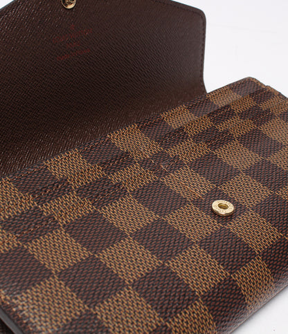 LOUIS VUITTON 長財布 ポルトフォイユサラ ダミエ N63209 レディース メンズ ルイ・ヴィトン