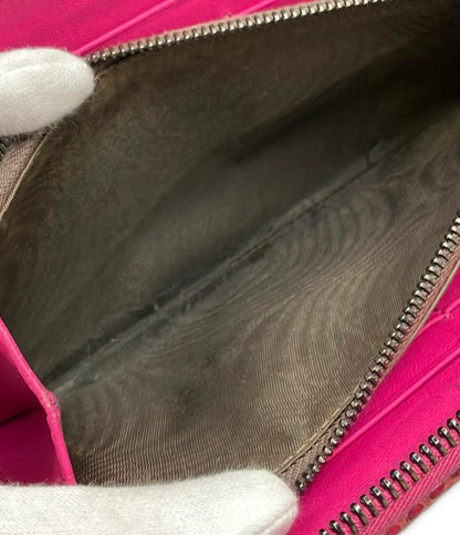 BOTTEGA VENETA ラウンドファスナー長財布 イントレチャート パイソン レディース ボッテガ・ヴェネタ