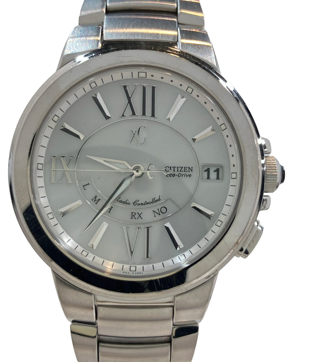 CITIZEN 腕時計 xc クロスシー ソーラー ホワイト H110-T010342 メンズ シチズン