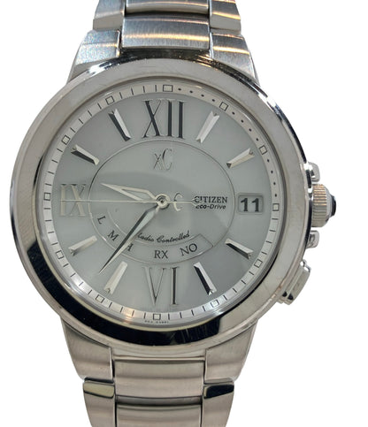 CITIZEN 腕時計 xc クロスシー ソーラー ホワイト H110-T010342 メンズ シチズン