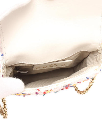 美品 フルラ チェーンショルダーバッグ 斜め掛け レディース Furla