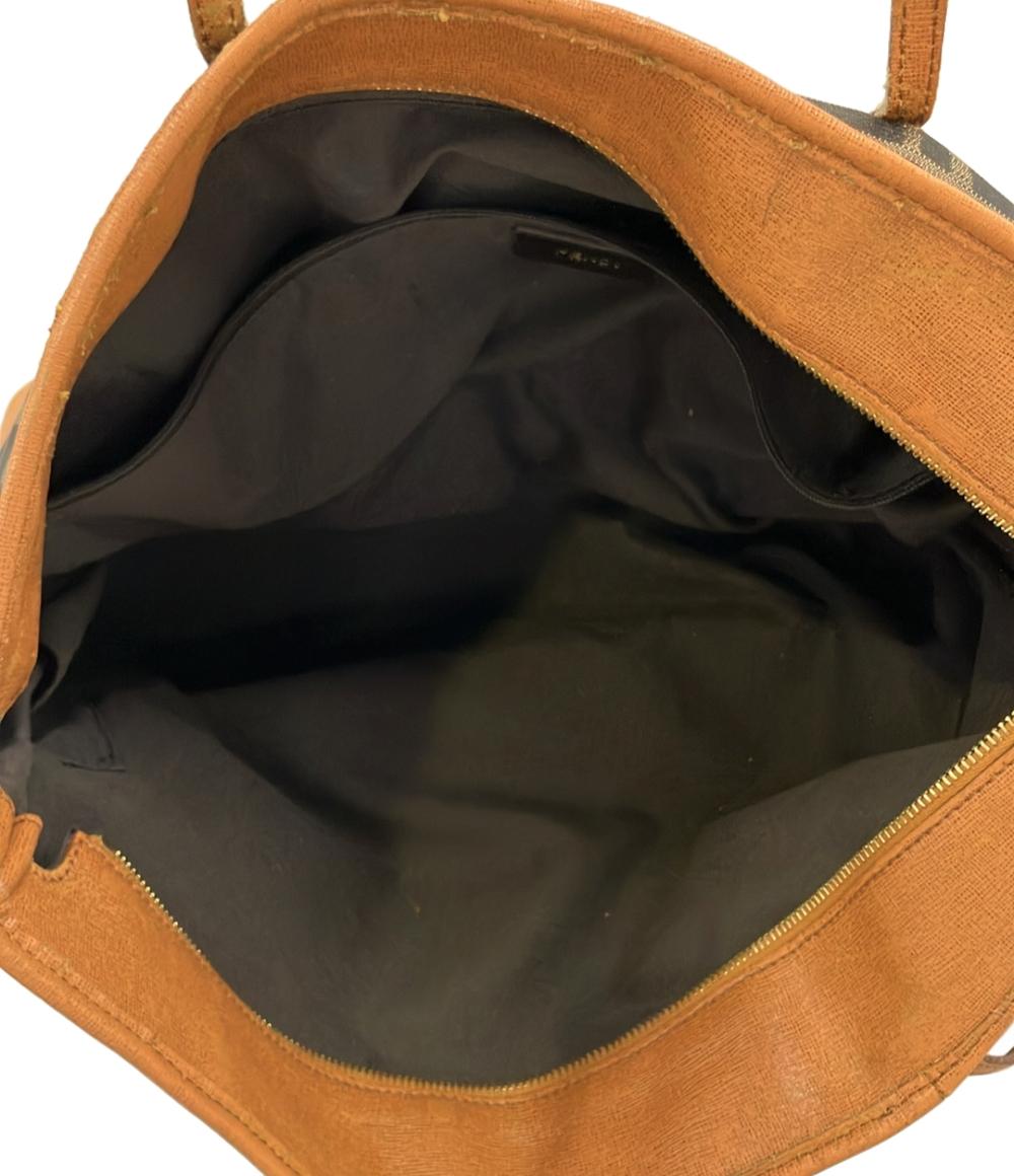 訳あり FENDI トートバッグ ショルダーバッグ 肩掛け ズッカ レディース フェンディ