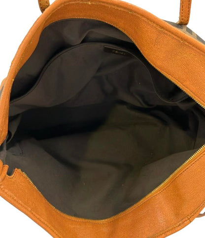 訳あり FENDI トートバッグ ショルダーバッグ 肩掛け ズッカ レディース フェンディ