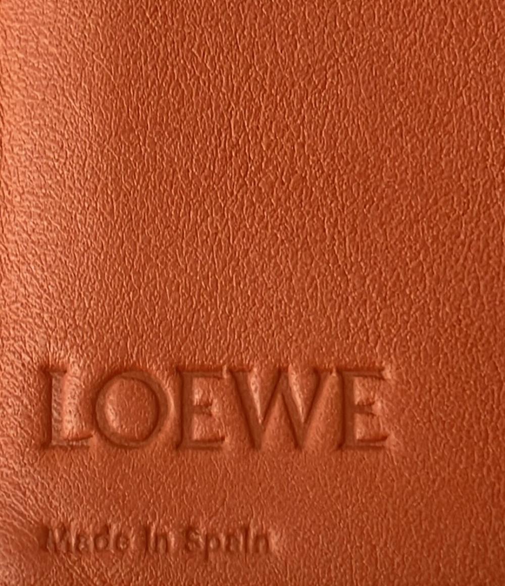 美品 ロエベ 二つ折り長財布 レディース LOEWE