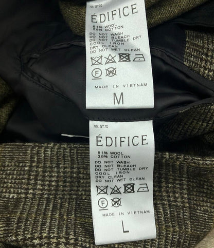 エディフィス セットアップ ジャケットパンツ メンズ EDIFICE