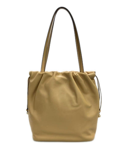 美品 コーチ トートバッグ フェイ ドローストリング  レザー CV947 レディース COACH