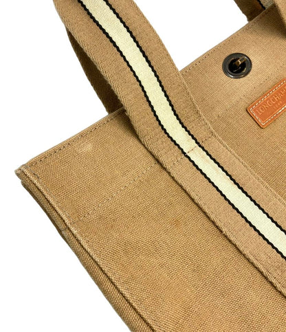 LONGCHAMP トートバッグ キャンバス レディース ロンシャン