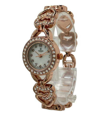 ヴィクトリアアイリス 腕時計 クオーツ ホワイト レディース Victoria Ailes