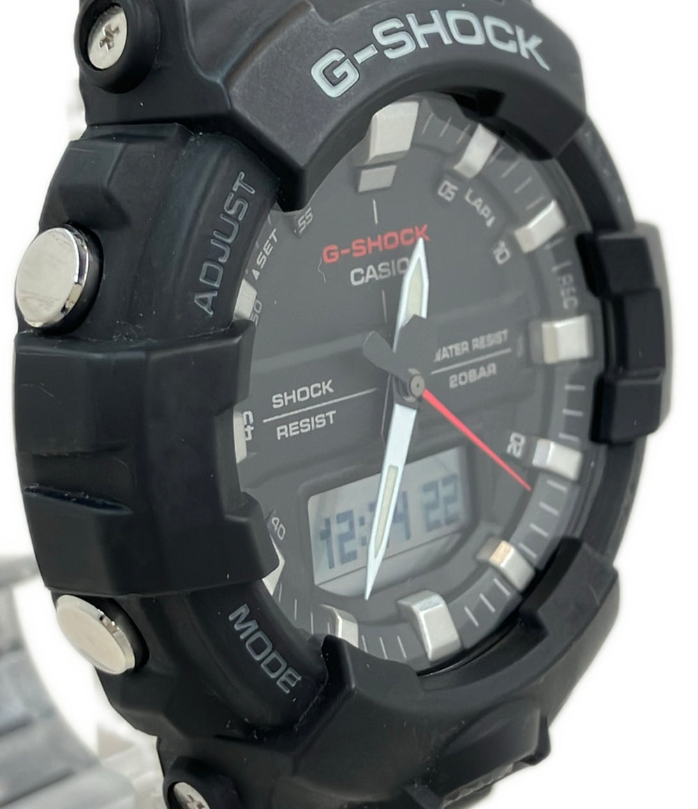 美品 CASIO 腕時計 G-SHOCK クオーツ ブラック GA-800 メンズ カシオ