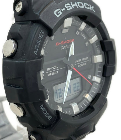 美品 CASIO 腕時計 G-SHOCK クオーツ ブラック GA-800 メンズ カシオ