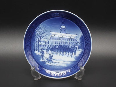 美品 ロイヤルコペンハーゲン イヤープレート クリスマスプレート 飾り皿 18cm 1992 Royal Copenhagen