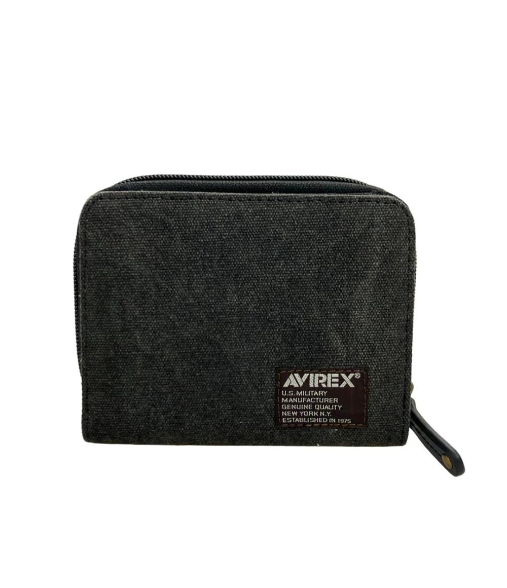 AVIREX ラウンドファスナー二つ折り財布 メンズ アヴィレックス