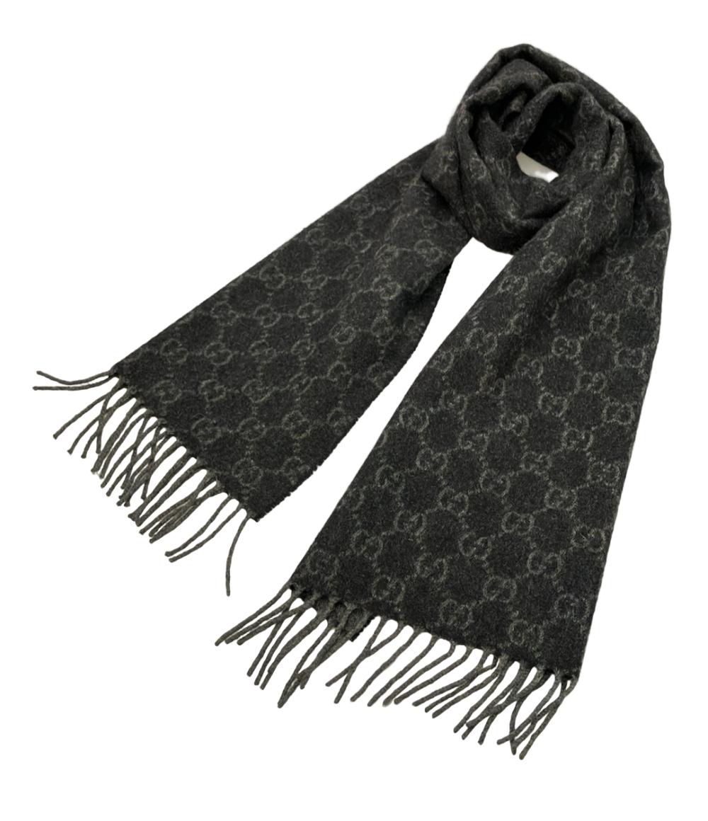 GUCCI マフラー カシミヤ100% メンズ グッチ