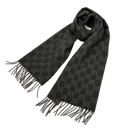 GUCCI マフラー カシミヤ100% メンズ グッチ