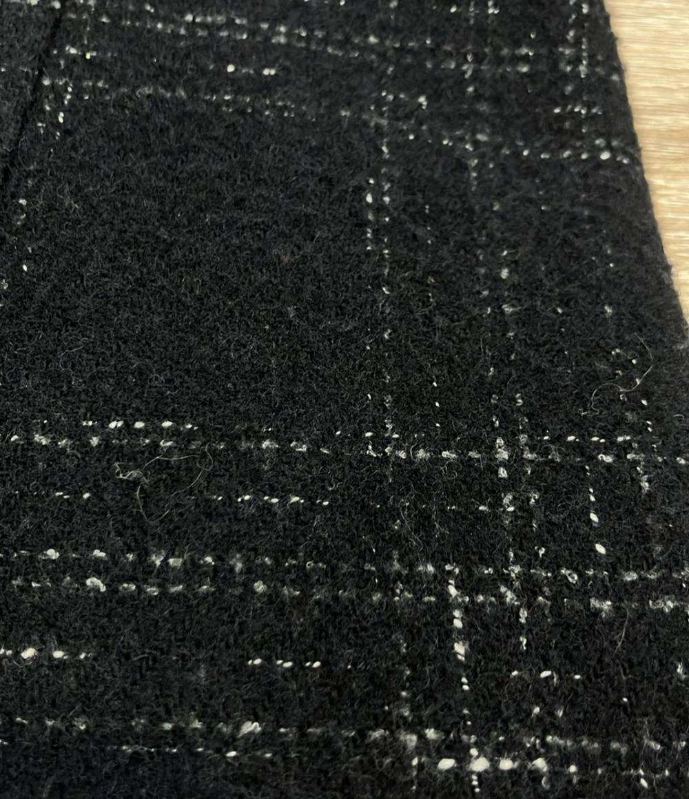 CANALI black edition チェック柄 コート メンズ SIZE 52 (XL) カナーリ ブラック エディション