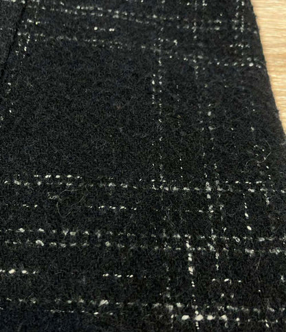 CANALI black edition チェック柄 コート メンズ SIZE 52 (XL) カナーリ ブラック エディション