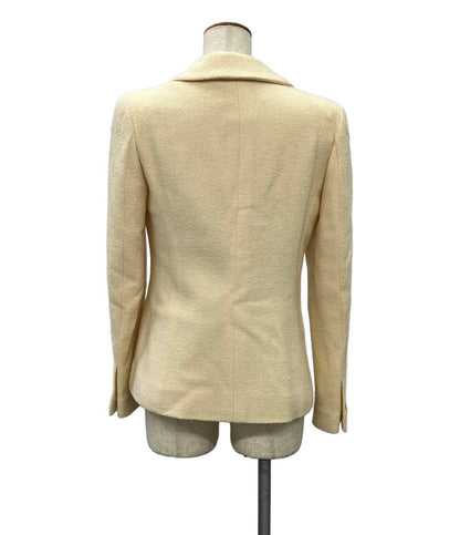 CHANEL テーラードジャケット アイボリー ウール P20557V11746 レディース SIZE 36 (S) シャネル