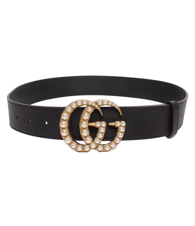 GUCCI ベルト ダブルＧワイドベルト パール 453260 メンズ グッチ