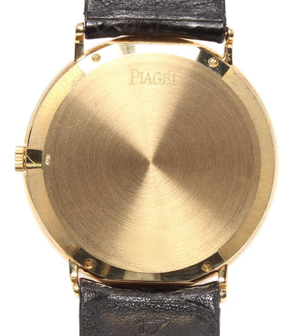 PIAGET 腕時計 K18 手巻き ホワイト 90231 メンズ レディース ピアジェ