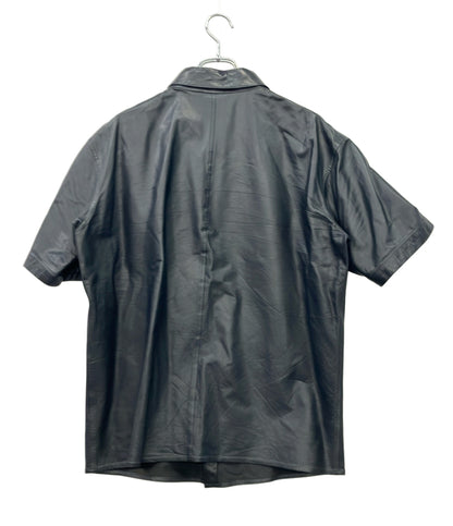 JIL SANDER 半袖シャツ レザー メンズ SIZE 50 (XL) ジルサンダー