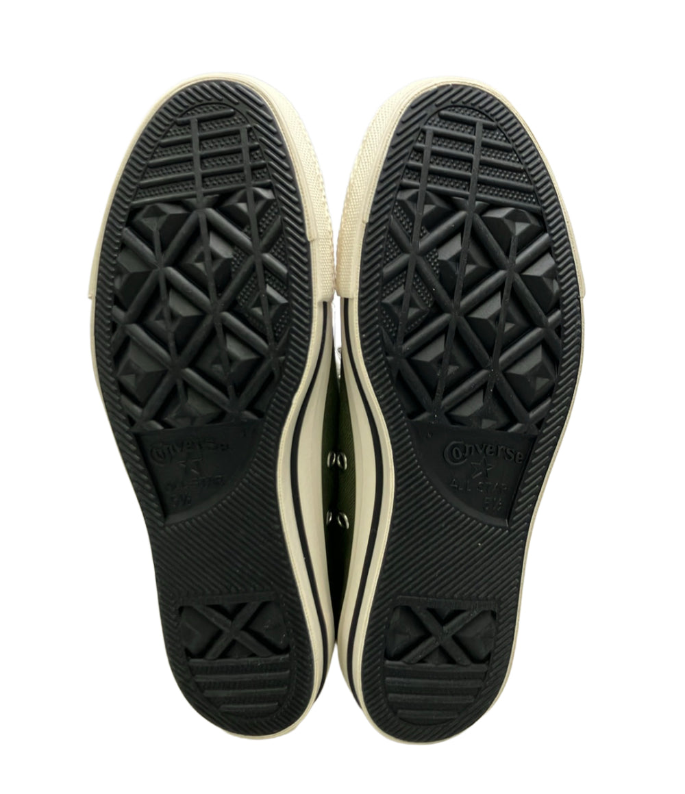 美品 CONVERSE ハイカットスニーカー オールスター ミリタリージップ HI 1SC964 レディース SIZE 24.5 コンバース