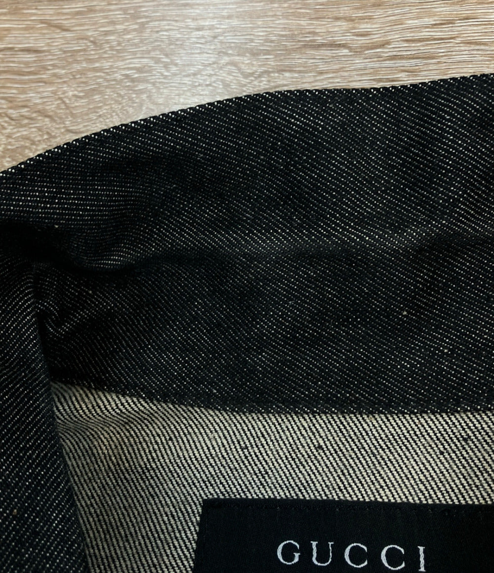 GUCCI シェリーライン デニムジャケット レディース SIZE 42 (M) グッチ