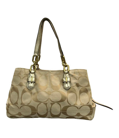 コーチ ハンドバッグ ターンロック金具 デカシグネチャー 17806 レディース COACH