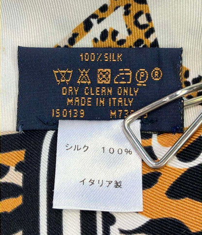 ルイ・ヴィトン スカーフ シルク100% バンドージャイアントモノグラムジャングル M73649 レディース LOUIS VUITTON