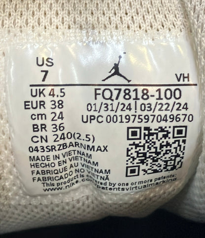 NIKE ミドルカットスニーカー Air Jordan 1 Mid FQ7818-100 レディース SIZE 24.0 ナイキ