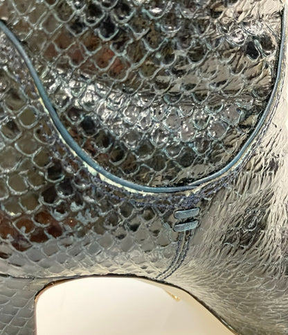 Sergio Rossi ロングブーツ パイソン レディース SIZE 35 (22.5cm) セルジオロッシ