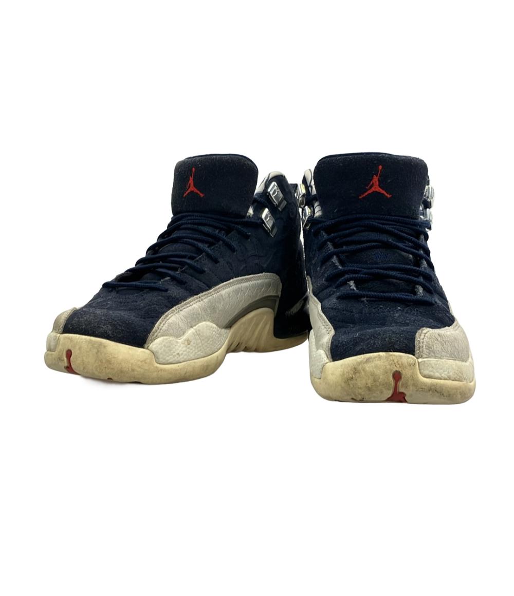 ナイキ ハイカットスニーカー AIR JORDAN 12 RETRO PRM BV8017-445 キッズ SIZE 23.5 (M) NIKE