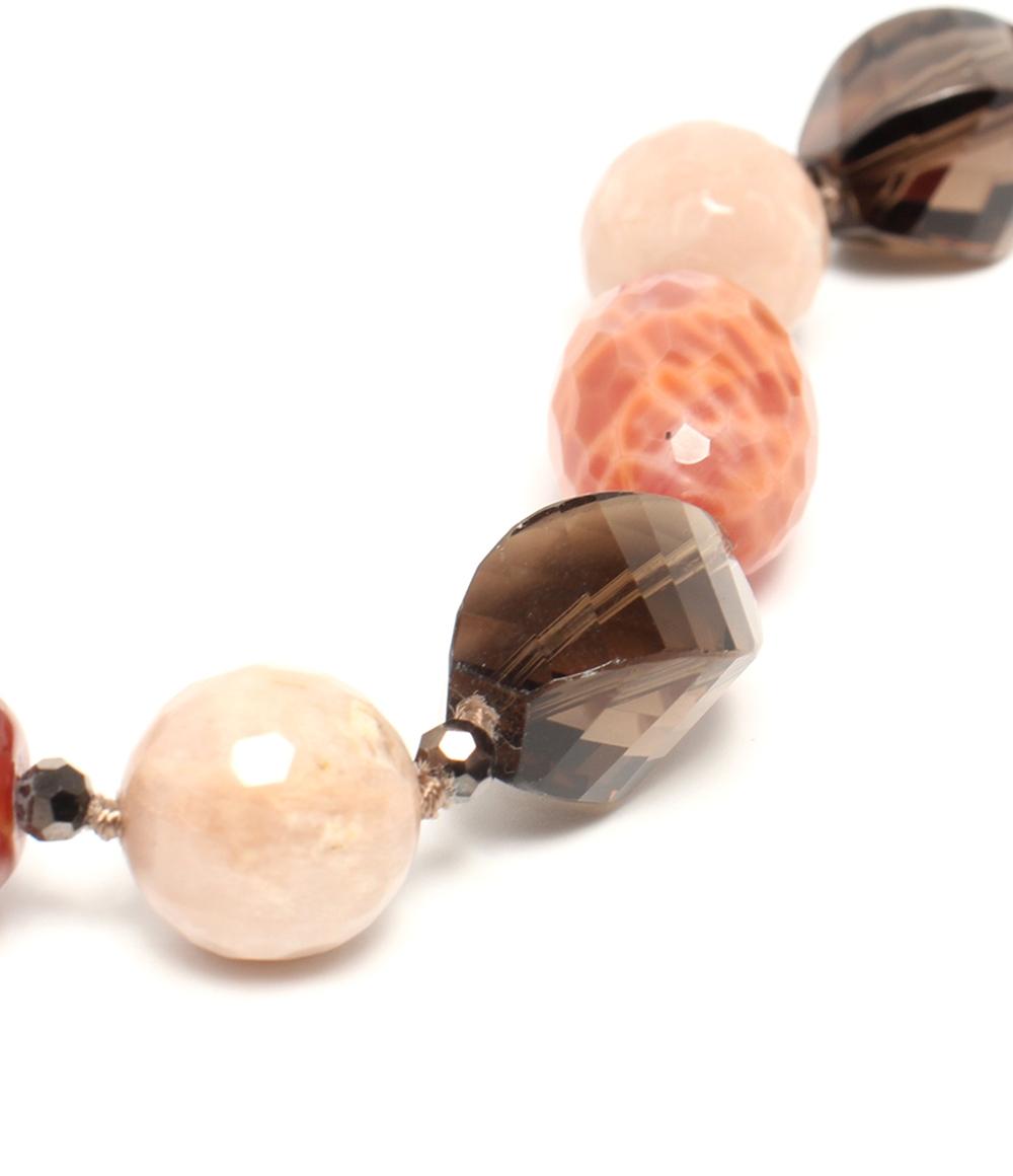 Kong qi ネックレス スモーキークォーツ レディース コンチィー