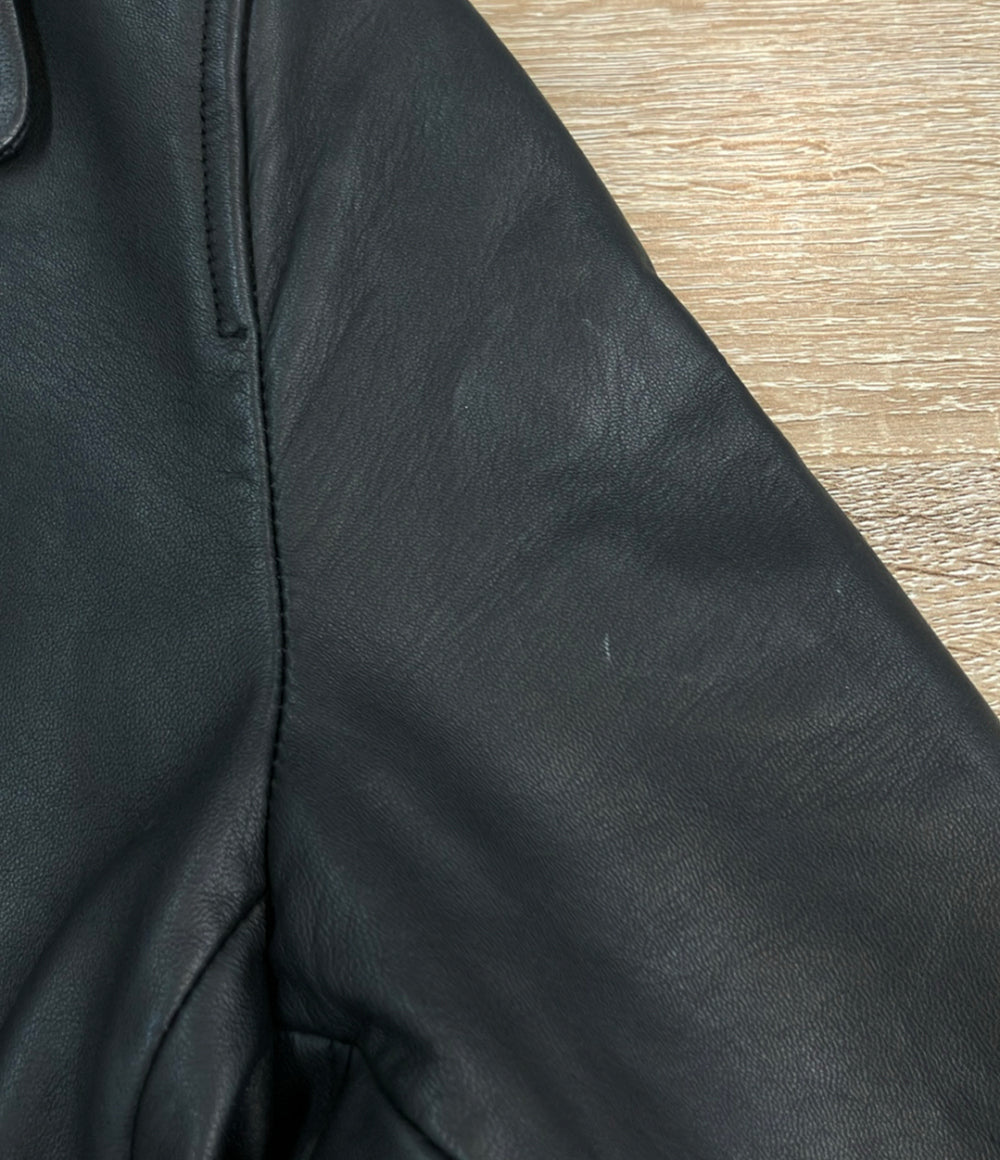 DIESEL ダブルライダース レザージャケット メンズ SIZE S ディーゼル