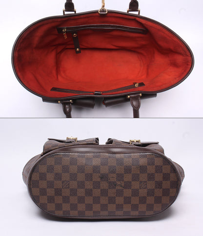 LOUIS VUITTON トートバッグ ショルダーバッグ 肩掛け マノスク GM ダミエ エベヌ N51120 レディース ルイ・ヴィトン