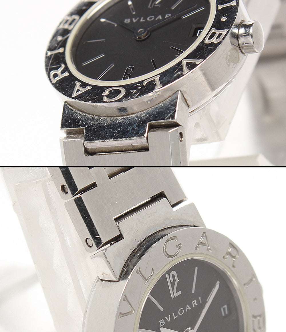 BVLGARI 腕時計 ブルガリ・ブルガリ クオーツ ブラック BB23SS レディース ブルガリ