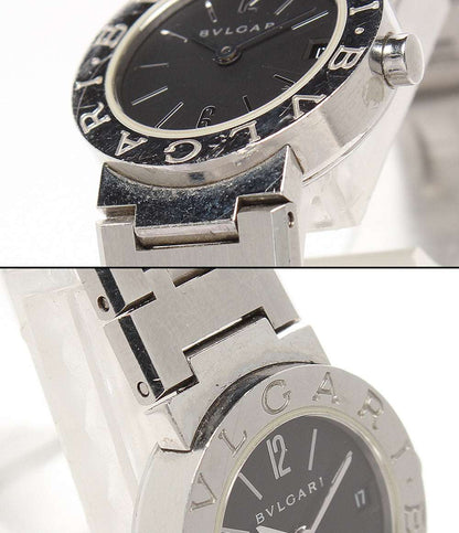 BVLGARI 腕時計 ブルガリ・ブルガリ クオーツ ブラック BB23SS レディース ブルガリ