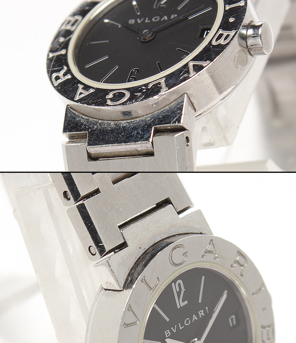 BVLGARI 腕時計 ブルガリ・ブルガリ クオーツ ブラック BB23SS レディース ブルガリ